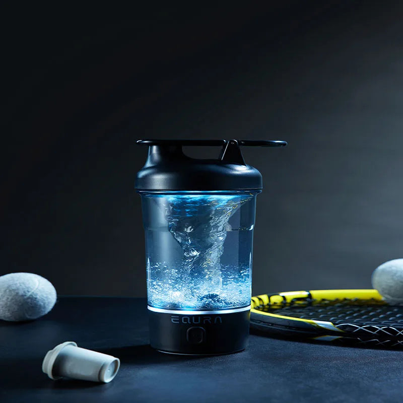 Electric Shaker Bottle, 25Oz Blender Bottles for Protein Mixes, Portable USB C Rechargeable Pulse Protein Shake Bottle, BPA Free