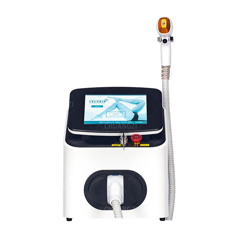 Laser Permanent Hair Remover 755nm 808nm 1064nm Diode Laser Hair Removal Machine Epilation Definitive