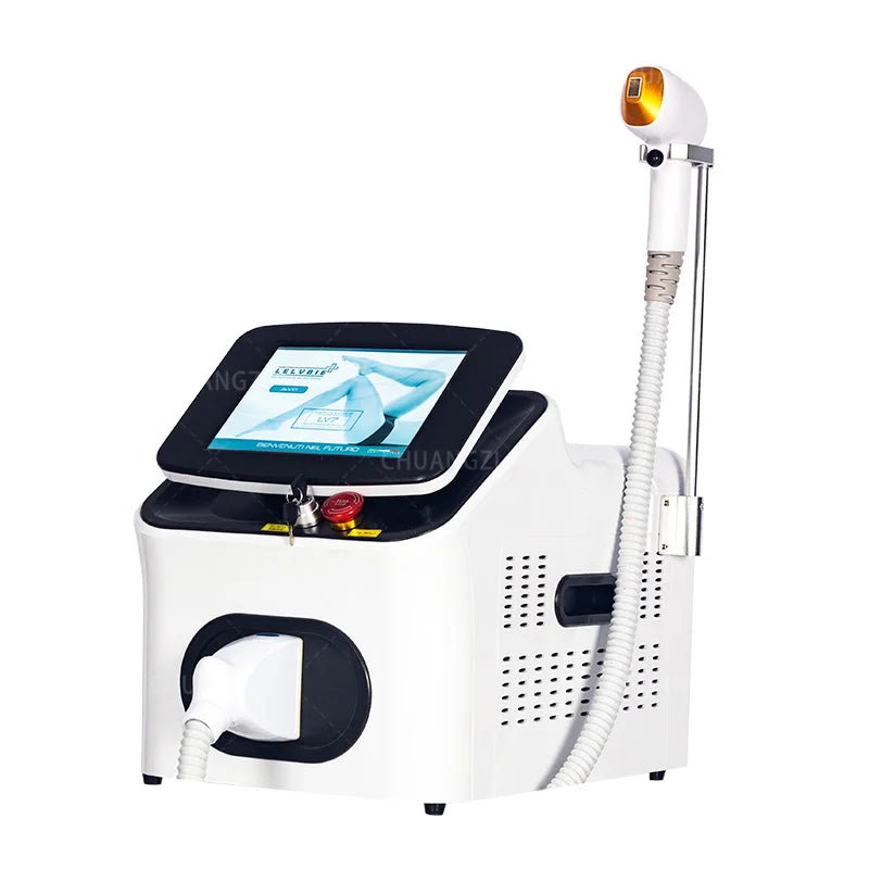 Laser Permanent Hair Remover 755nm 808nm 1064nm Diode Laser Hair Removal Machine Epilation Definitive